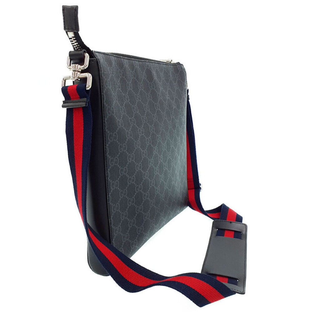 GUCCI GG Supreme Canvas Messenger Crossbody Bag Shoulder - Picture 2 of 9